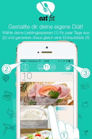 Eat Fit - Diet and Health Free screenshot 2