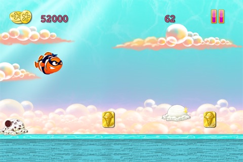 Clumsy Fish Hero Paradise - A FREE Happy Ice Cream Ninjump Evolution Game screenshot 3
