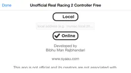 Game screenshot Unofficial Real Racing 2 Controller Free hack