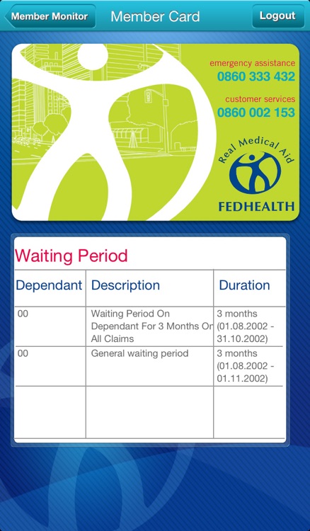 Fedhealth Member Application screenshot-3