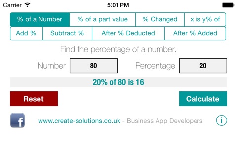 Percentage Calculator (Free) screenshot 2