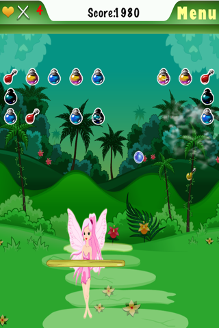Little Fairy Juggling - Crazy Pixie Ball Catching Game for Kids screenshot 3