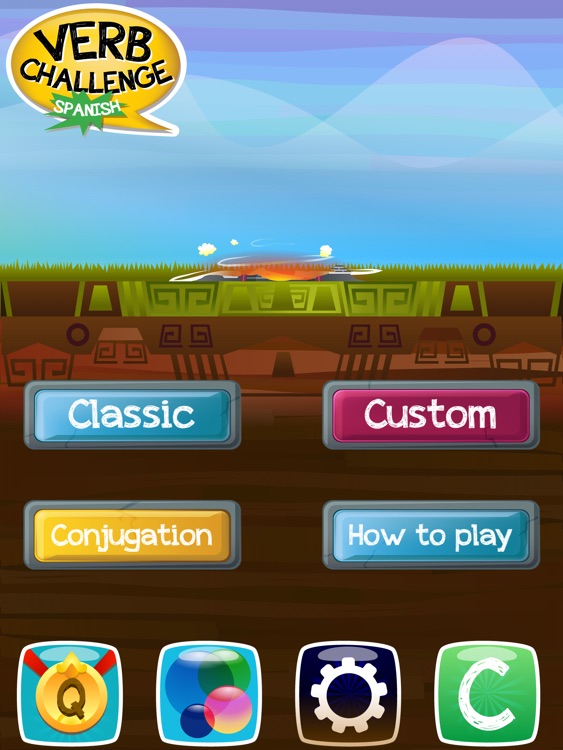 Verb Challenge Spanish - iPad Edition