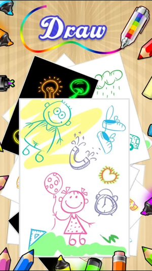 Paint Kid - Draw for Kids - Doodle, Sketch & Scribble(圖1)-速報App