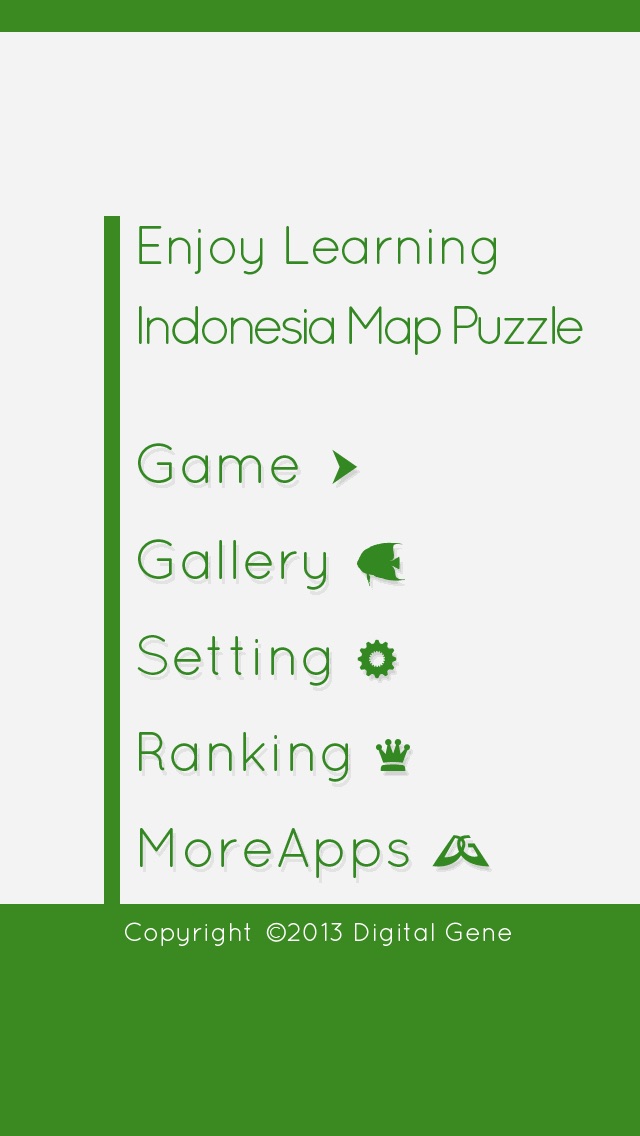 Enjoy Learning Indonesia Map Puzzle iPhone Enjoy Learning Indonesia Map Puzzle iPhone