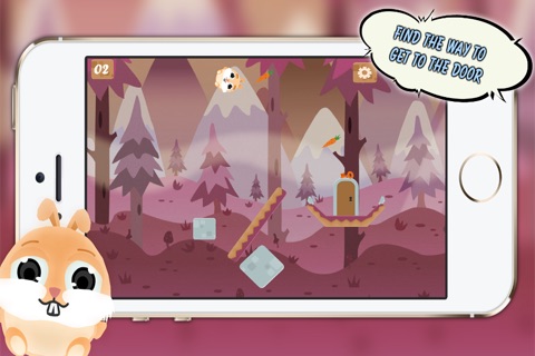 Happy Bunny Super Forest Jump screenshot 2