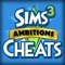 Cheats for Sims 3 Ambitions