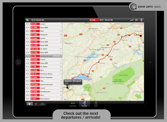 Swiss Transit Free (for iPad)(圖3)-速報App