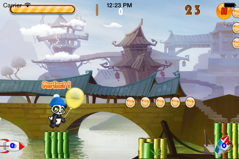 Super Ninja Panda Bamboo Country Escape: Kung Fu Jump Saga screenshot 4