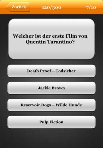 Film-Quiz (Deutsch) - das Filmquiz für Cineasten screenshot 2