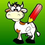 Animal Colouring Book for Children Learn to colour a snake, horse, giraffe, lion and more