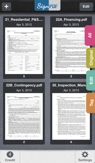 signpdf pro- quickly annotate pdf iphone screenshot 1