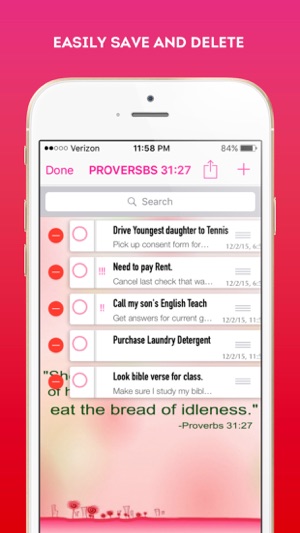 Proverbs 31: Daily Organizer Pro(圖4)-速報App