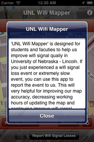 UNL Wifi Mapper screenshot 3