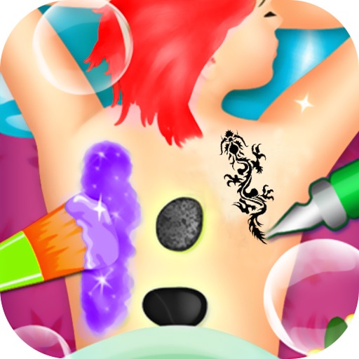 Beauty back spa - teen games or Beauty back spa - girl games Icon