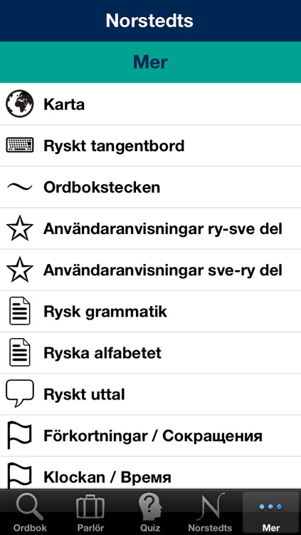 Norstedts stora ryska ordbok screenshot-4