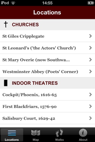 ShaLT - Shakespearean London Theatres screenshot 2