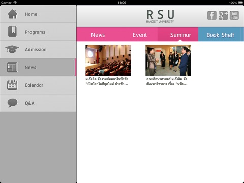 Rangsit University for iPad screenshot 3
