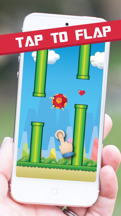 AAA Endless Flappy Super Iron Football Adventure