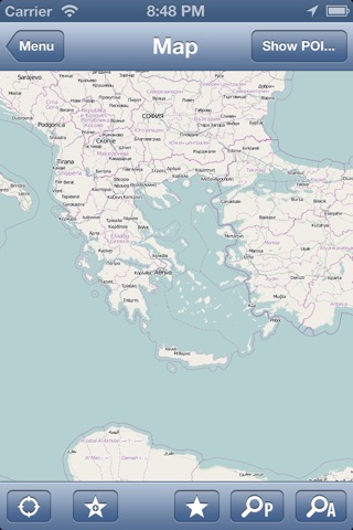 Greece Offline Map - PLACE STARS screenshot 2