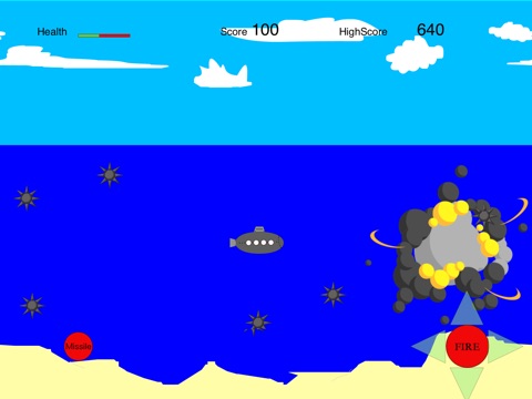 SubmarineShooterGame screenshot 4