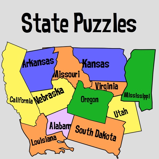 State Puzzles iOS App