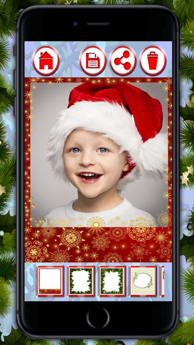 How to cancel & delete Christmas frames – Create customized xmas greetings to wish Merry Christmas from iphone & ipad 3