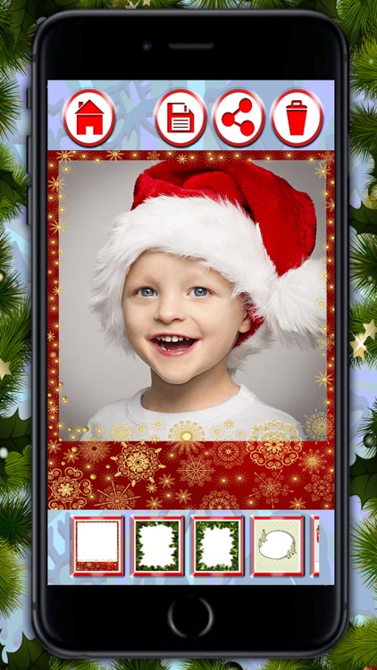 Christmas frames – Create customized xmas greetings to wish Merry Christmas