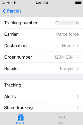 ParcelSpace delivery tracking+ screenshot 2