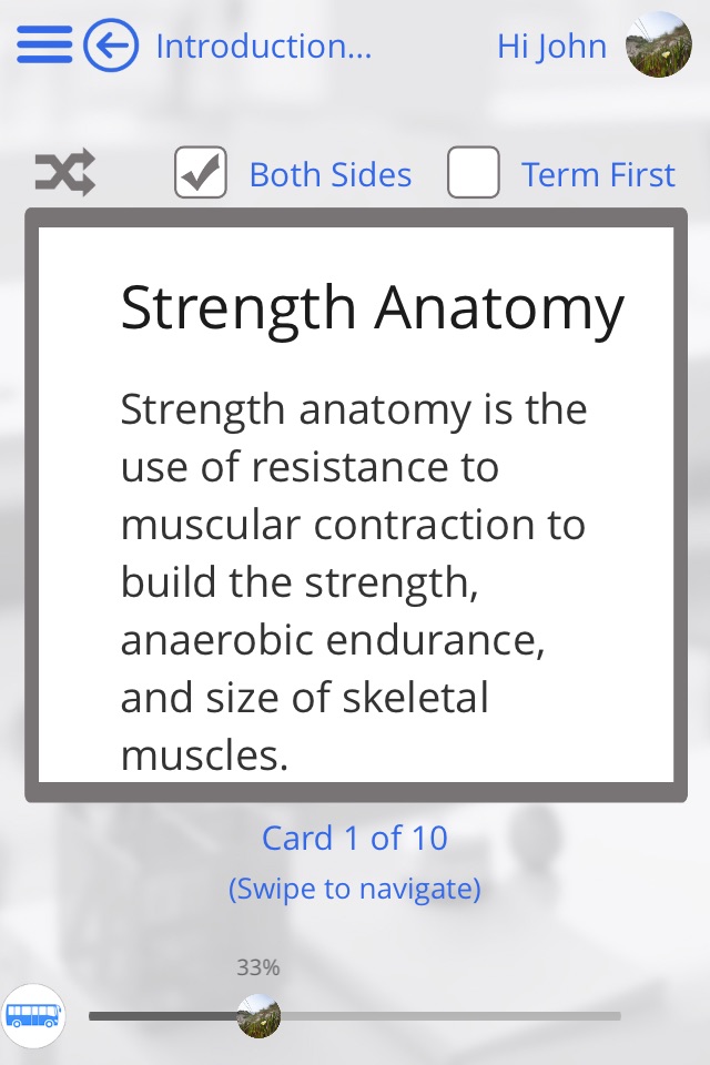 Human Body Anatomy & Strength Anatomy by GoLearningBus screenshot 4