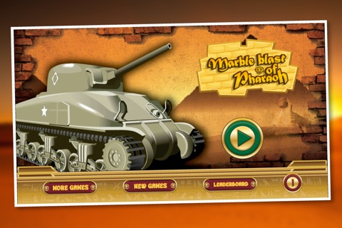 Marble Blast Tank of Pharaoh : Montezuma Loop Hitz Game Free screenshot 3