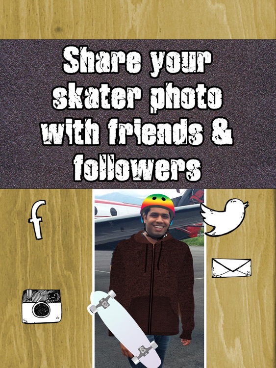 X Treme Skate Skateboarder Picture Editor screenshot-4
