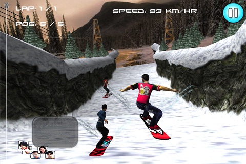 Snowboard Racing ( 3D Racing Games ) screenshot 2