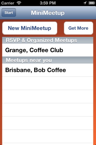 MiniMeetup screenshot 2