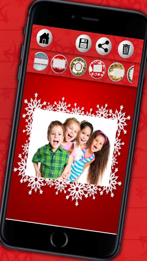 Christmas Frames for photos to design Christmas cards and wi(圖5)-速報App