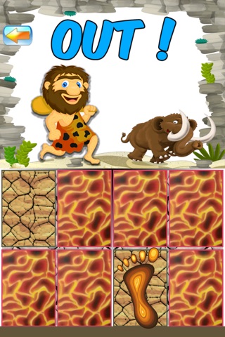 Caveman Step on the Lava Tile and Go Boom! screenshot 3