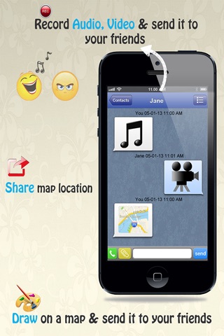 pipeMedia: chat, share, voice & group messenger app screenshot 3