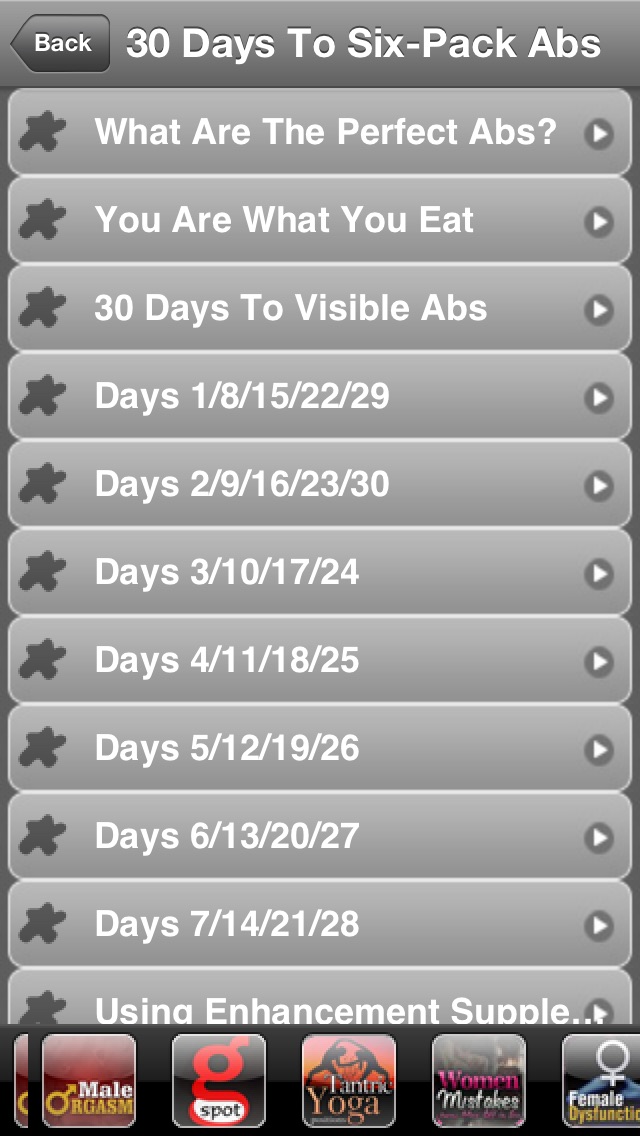 30 Days To Six-Pack Abs Screenshot 1