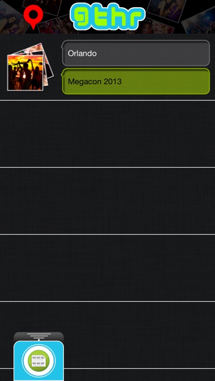 gthr - Helps to share photos with Facebook friends in a location from your phone for free! screenshot-3