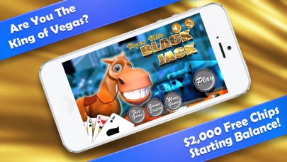 How to cancel & delete Vegas Ville BlackJack FREE - Selfie Zoo Card 21 from iphone & ipad 1