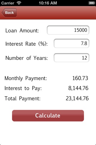 FPO Mortgage Calculator screenshot 4