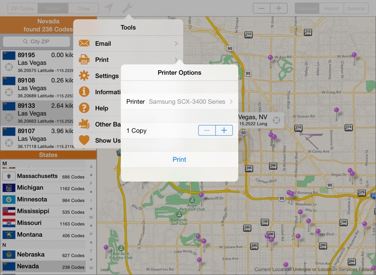 ZIP Finder Professional (USA) screenshot-4