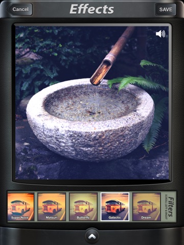 Camera SX for iPad : Photo with Sound screenshot 3