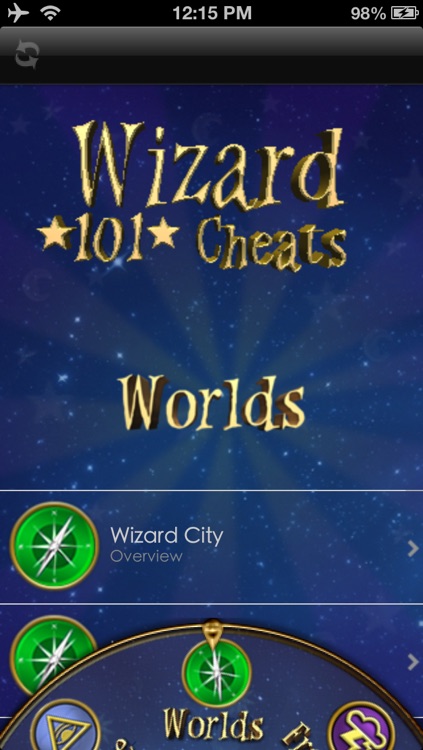 Cheats Wizard 101