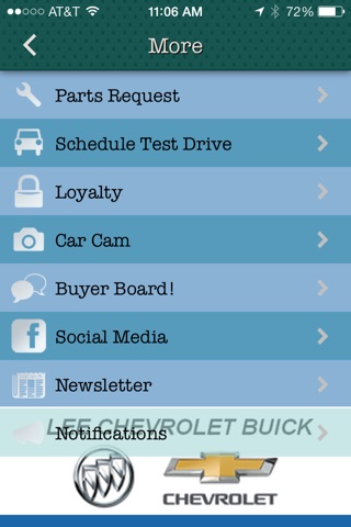 Lee Chevrolet Buick screenshot 2