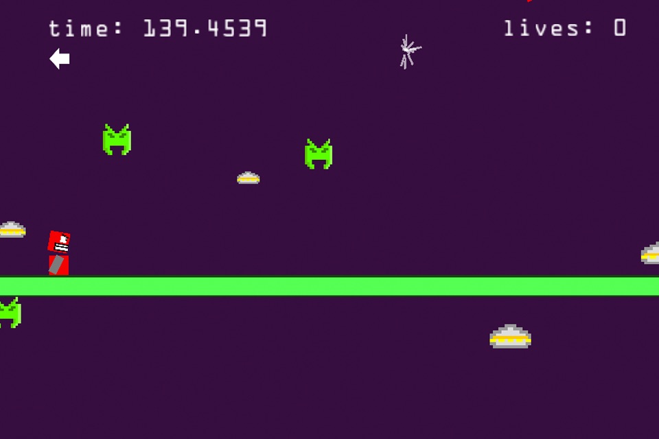 Line Jump Run X : Robot Dash - by Cobalt Play 8 bit Games screenshot 3