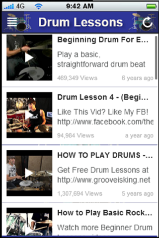 Drum Lessons:Learn the Basics of How to Play Drums screenshot 2