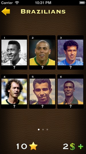 World Footballers Trivia