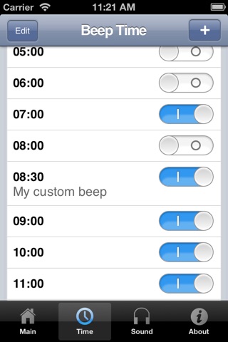 BeepTime screenshot 2