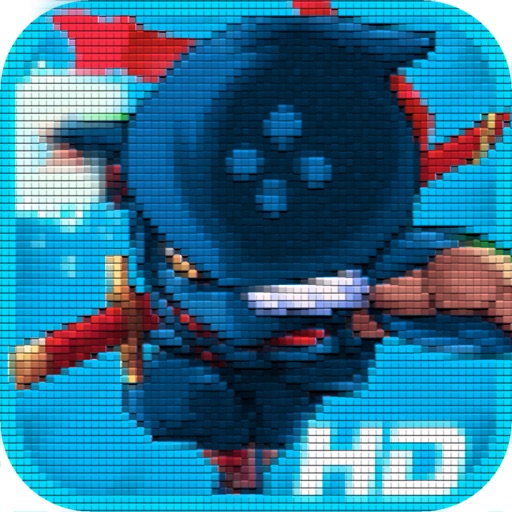 A Tiny Pixel Ninja Zombie Free icon